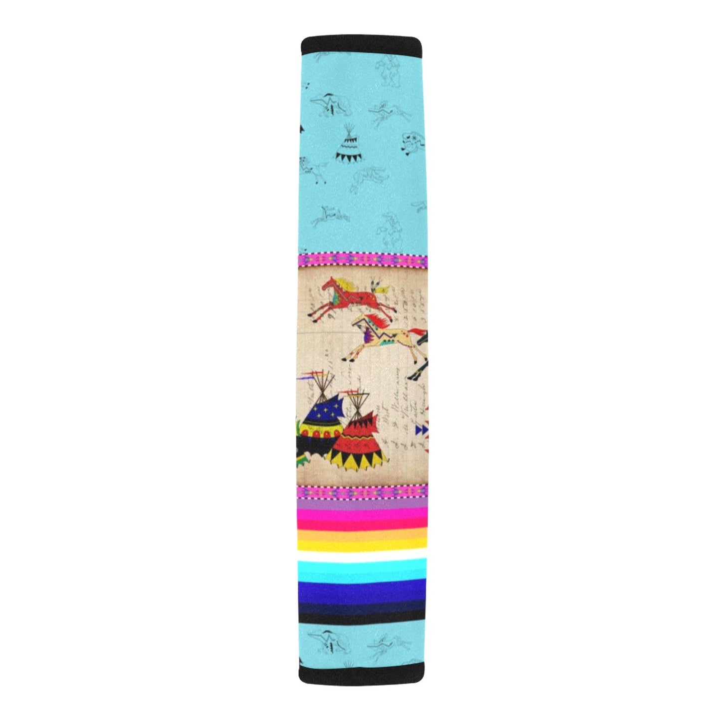 Horses Running Sky Seat Belt Cover
