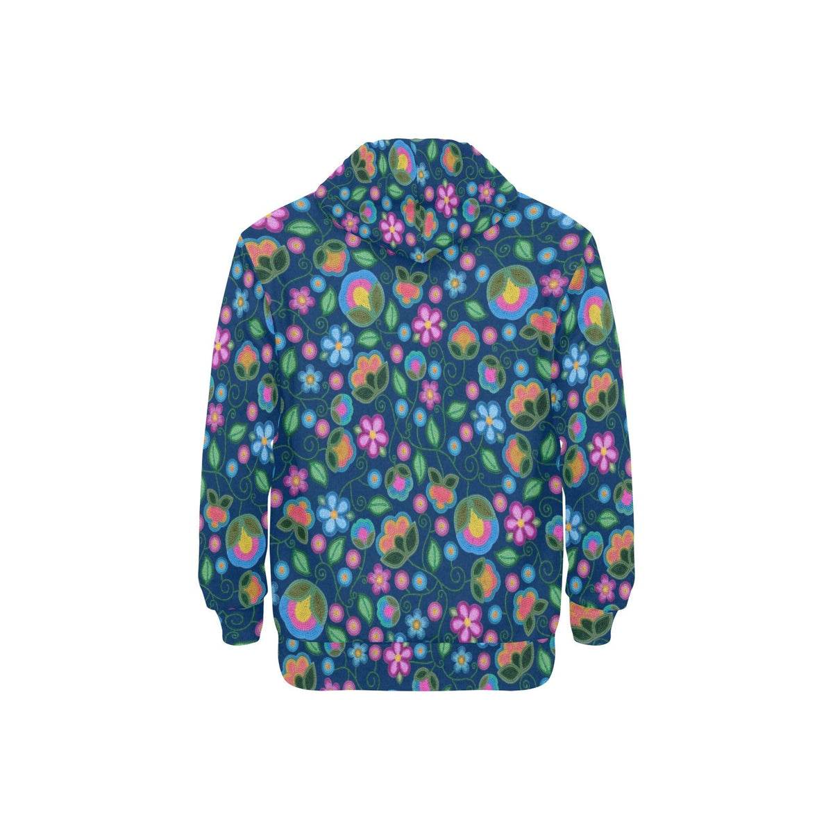 Turquoise Sunbeam Blue Fleece Hoodie