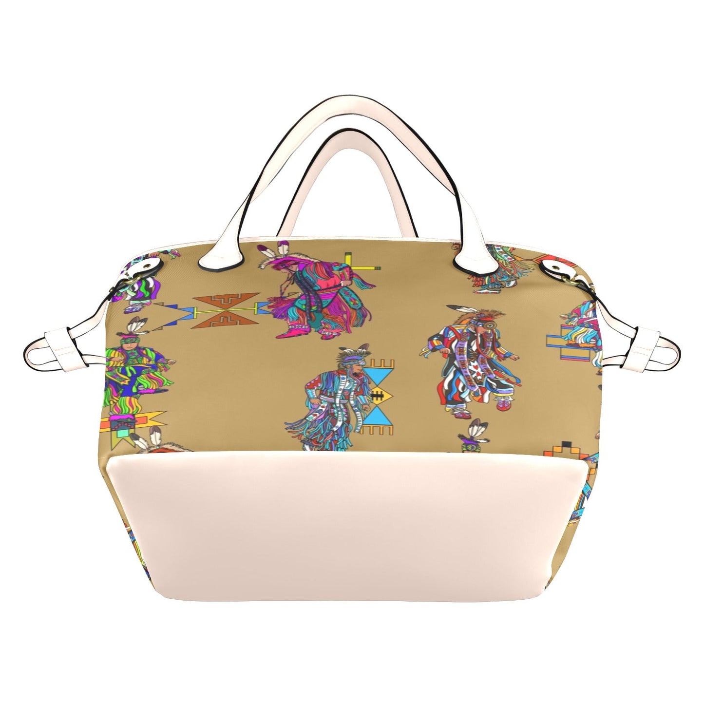 Men's Grass Dancers Earth Clover Canvas Tote Bag