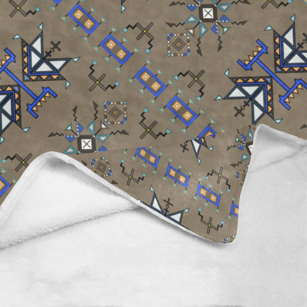 Eagle Strike Brown X-Large Micro Fleece Blanket