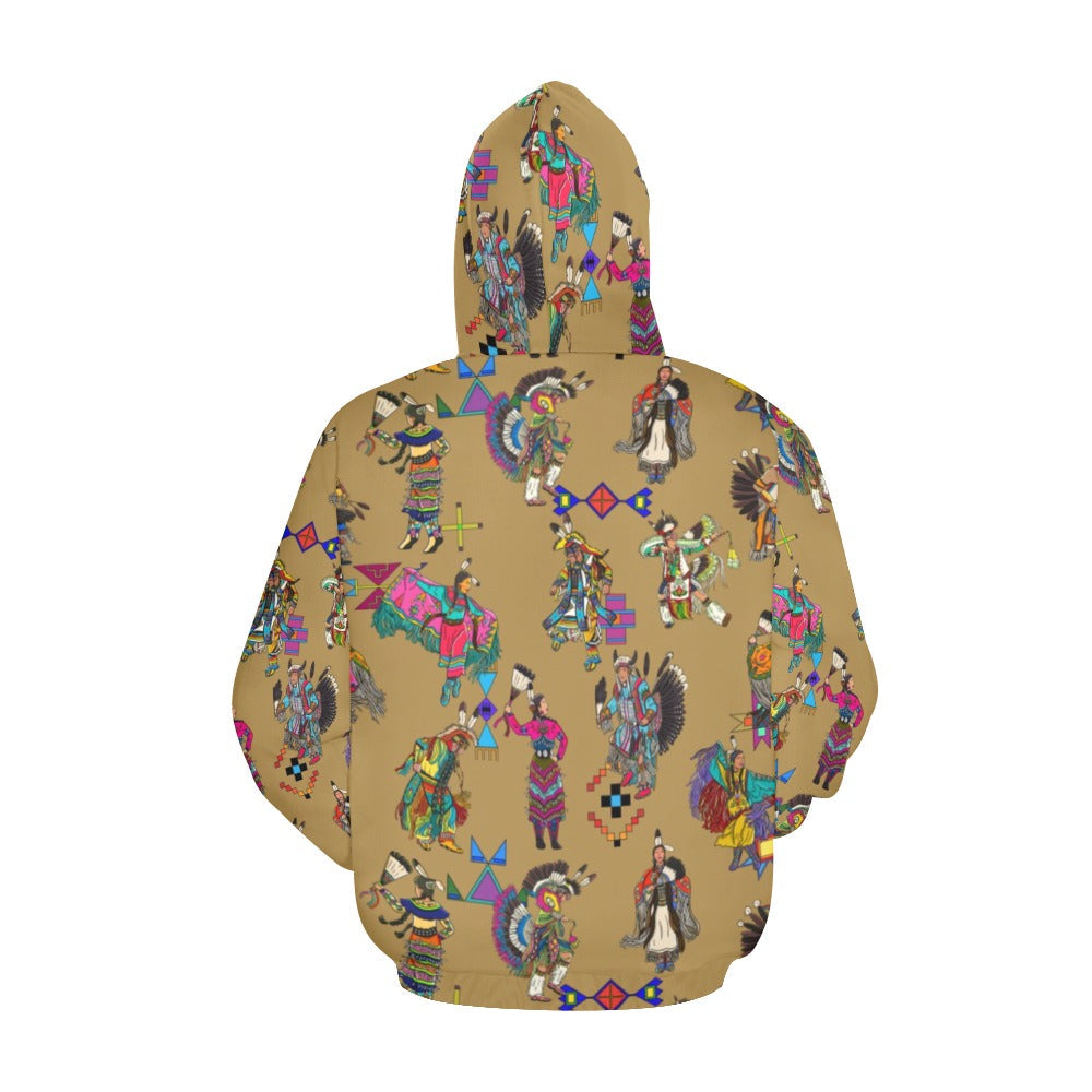 Grand Entry Dancers Earth Hoodie for Women