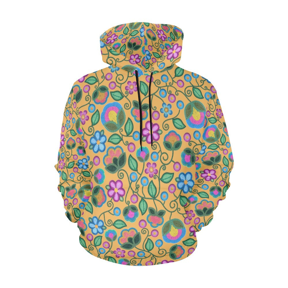 Turquoise Sunbeam Hoodie For Men