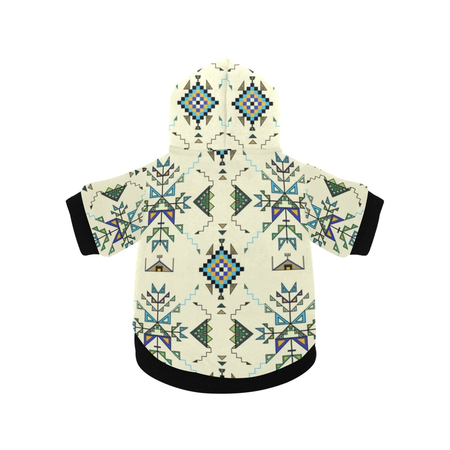 Bear Shield Cream Pet Dog Hoodie