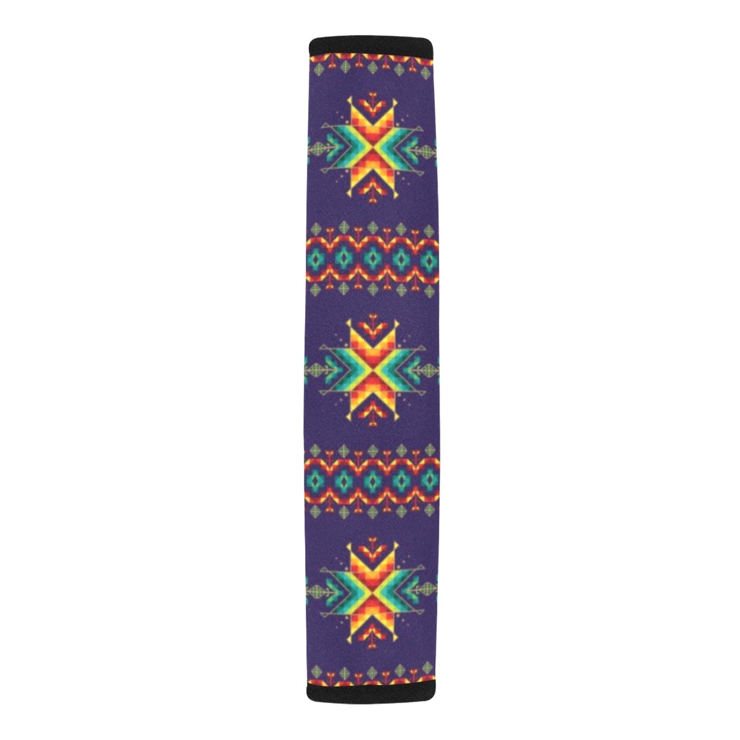 Dreams of Ancestors Indigo Seat Belt Cover