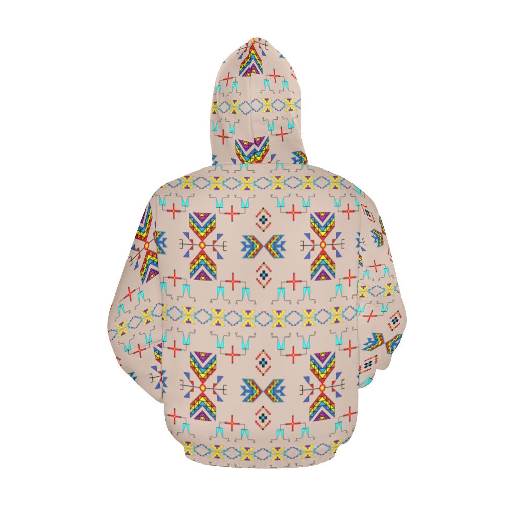 Rainy Chief Rainbow Taupe Hoodie for Men