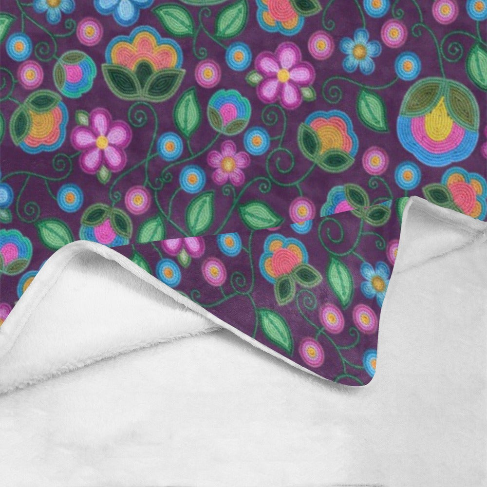 Turquoise Sunbeam Violet Ultra-Soft Micro Fleece Blanket 40"x50"