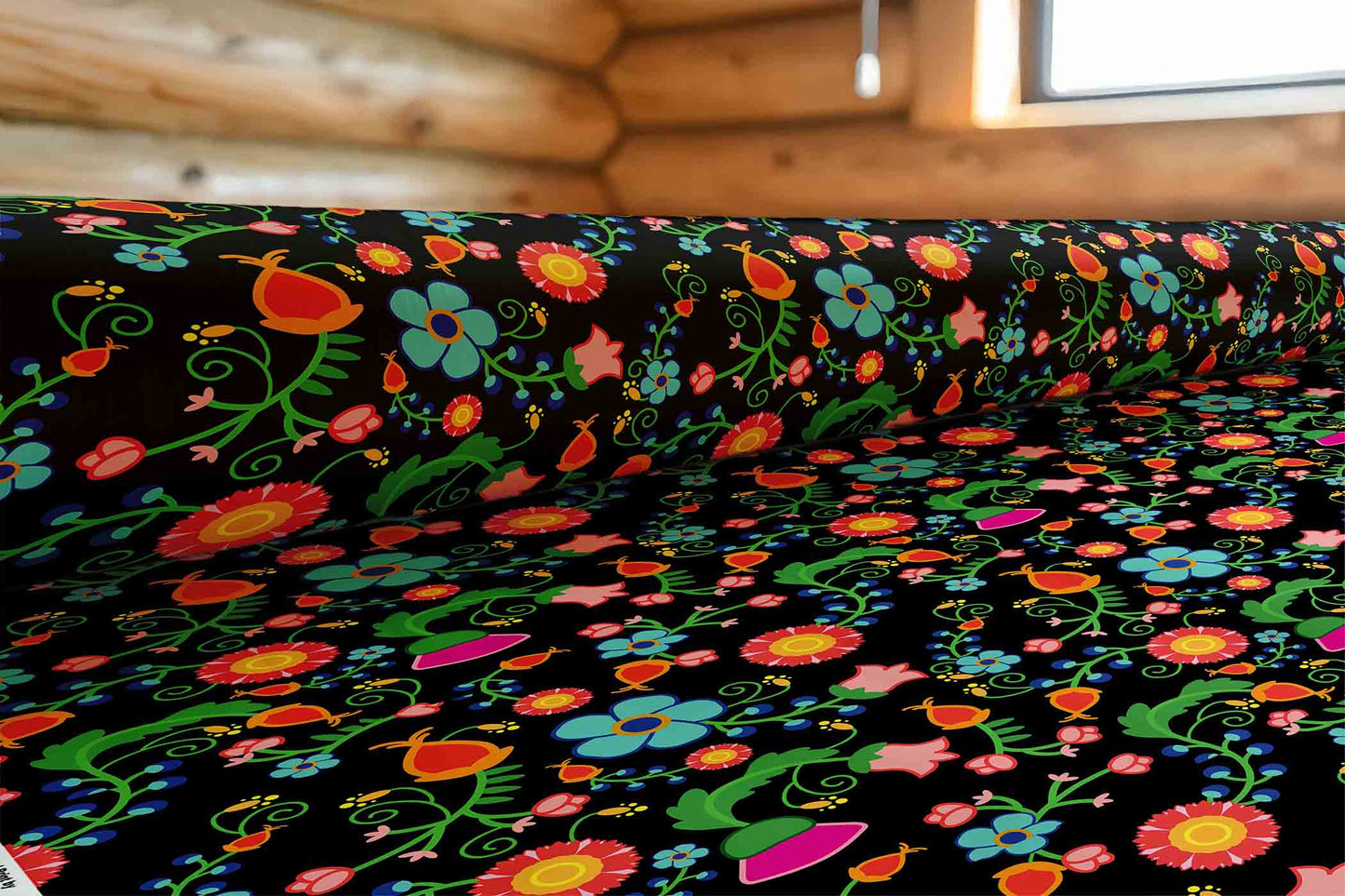 Bee Spring Night Fabric