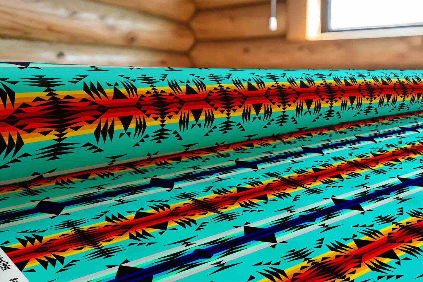 Between the Mountains Fabric