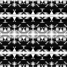 Load image into Gallery viewer, Between the Mountains Black and White Fabric
