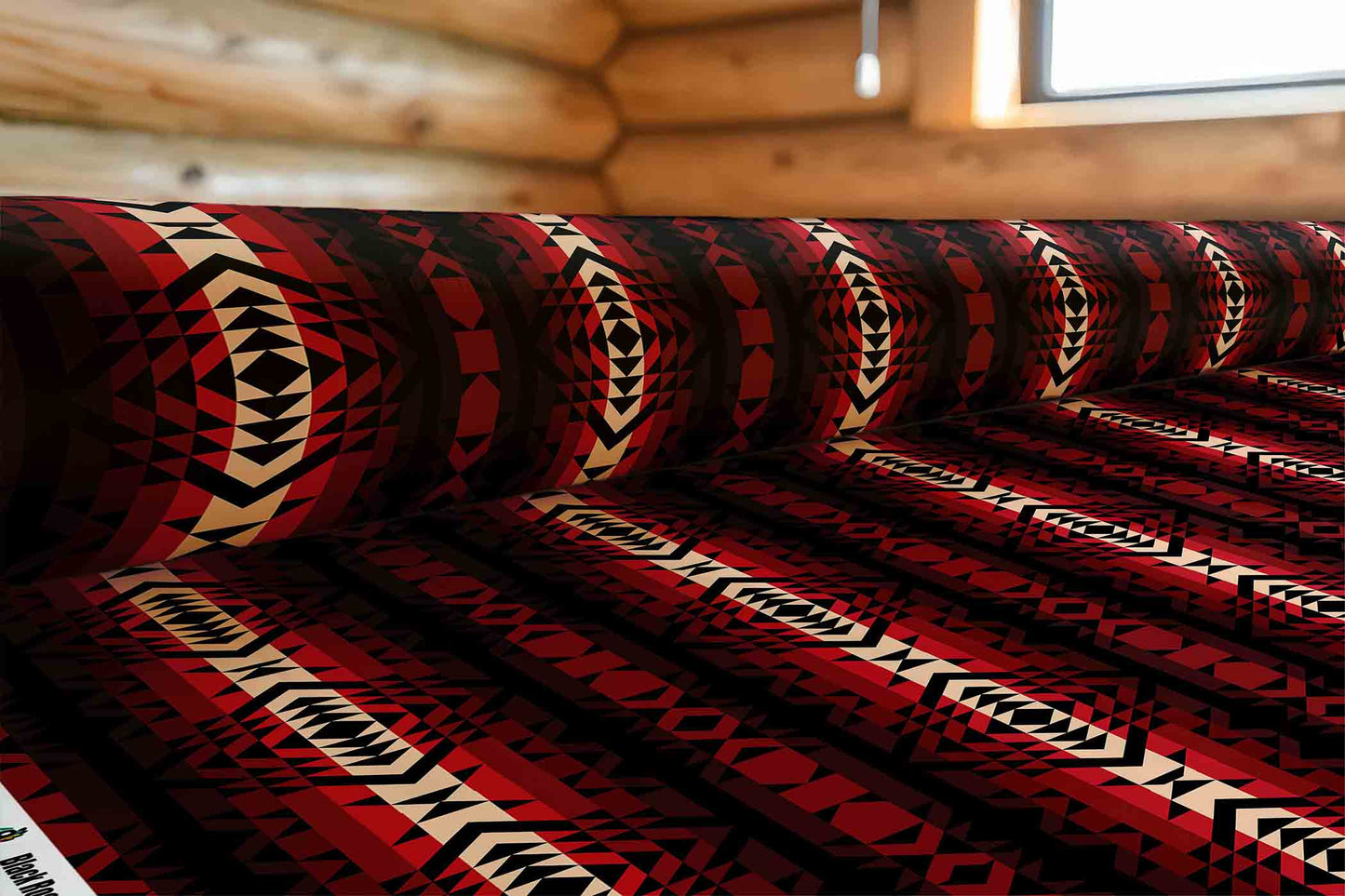 Black Rose Fabric