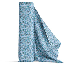Load image into Gallery viewer, Blue Floral Amour Fabric
