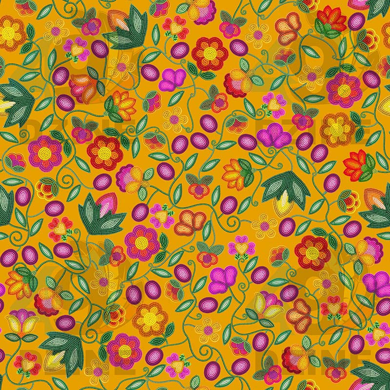 Boreal Bounty Yellow Fabric