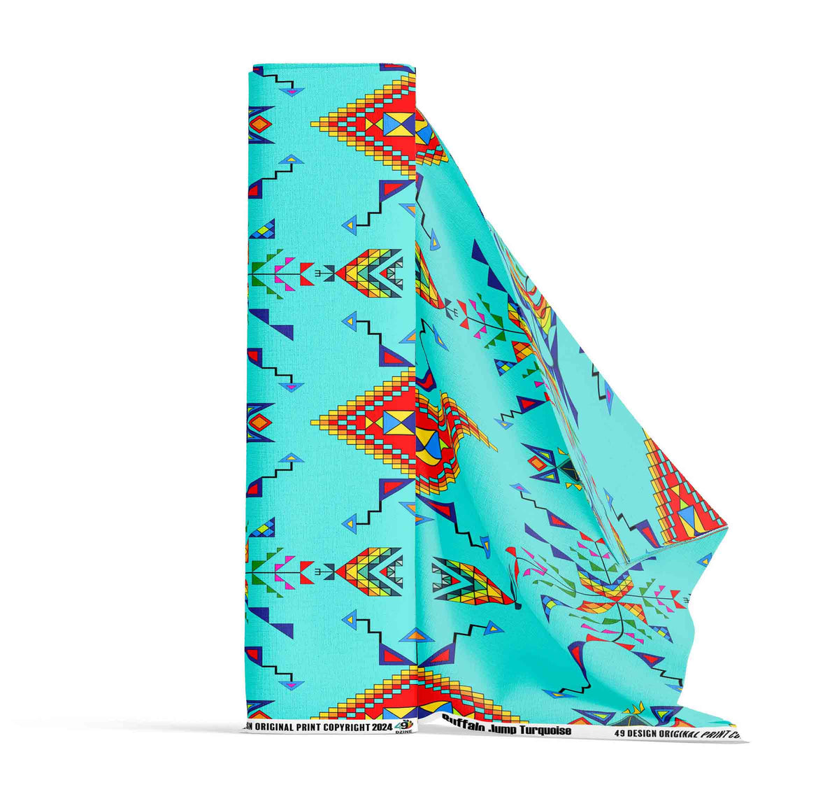 Buffalo Jump Fabric