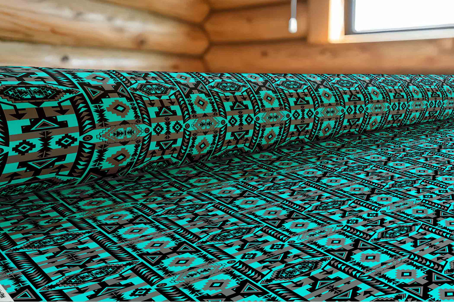 Chiefs Mountain Sky Fabric