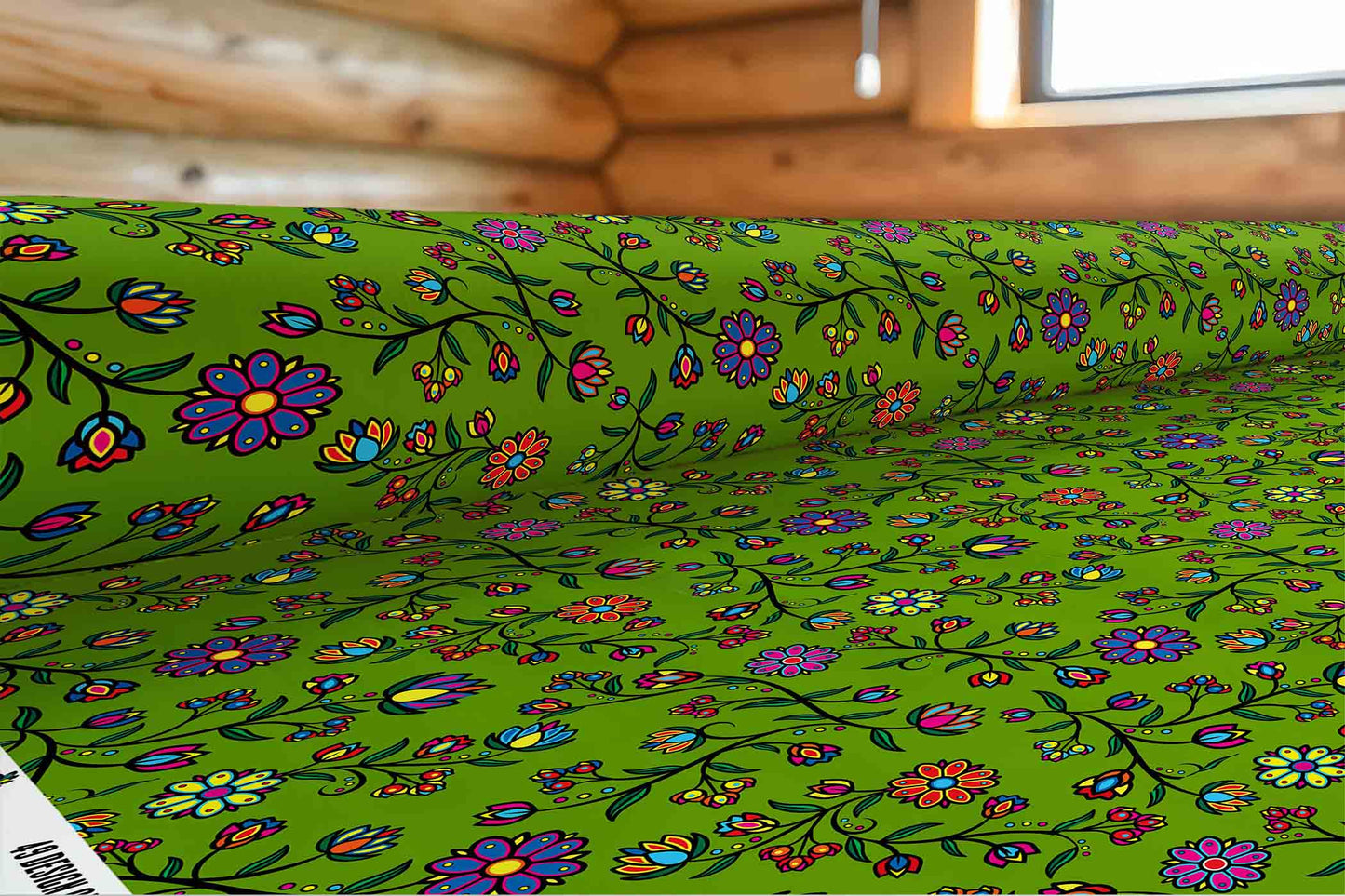 Cosmic Whisper Cornstalk Fabric