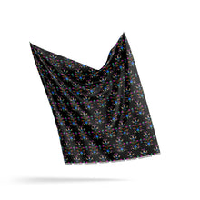 Load image into Gallery viewer, Dakota Damask Black Fabric
