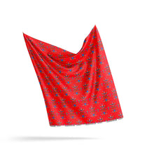 Load image into Gallery viewer, Dakota Damask Red Fabric
