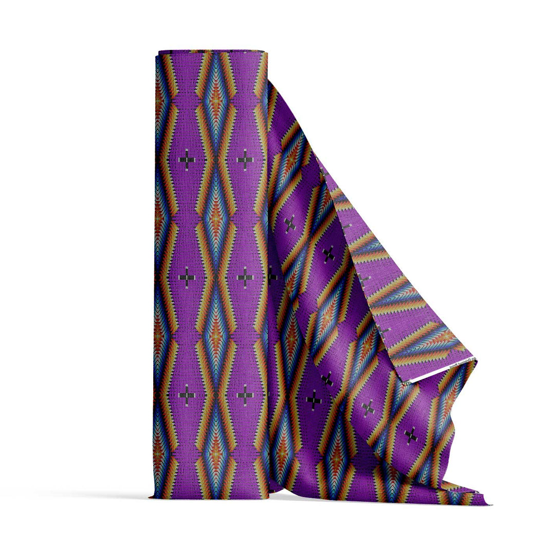 Diamond in the Bluff Purple Fabric