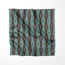 Load image into Gallery viewer, Diamond in the Bluff Turquoise Fabric
