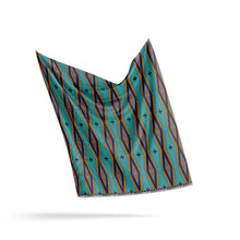 Load image into Gallery viewer, Diamond in the Bluff Turquoise Fabric
