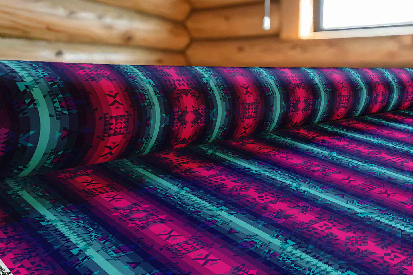 Dimensional Brightburn Fabric