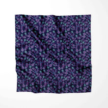 Load image into Gallery viewer, Beaded Blue Nouveau Fabric
