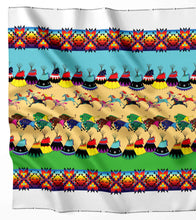 Load image into Gallery viewer, Prairie Bison Hunt White Fabric
