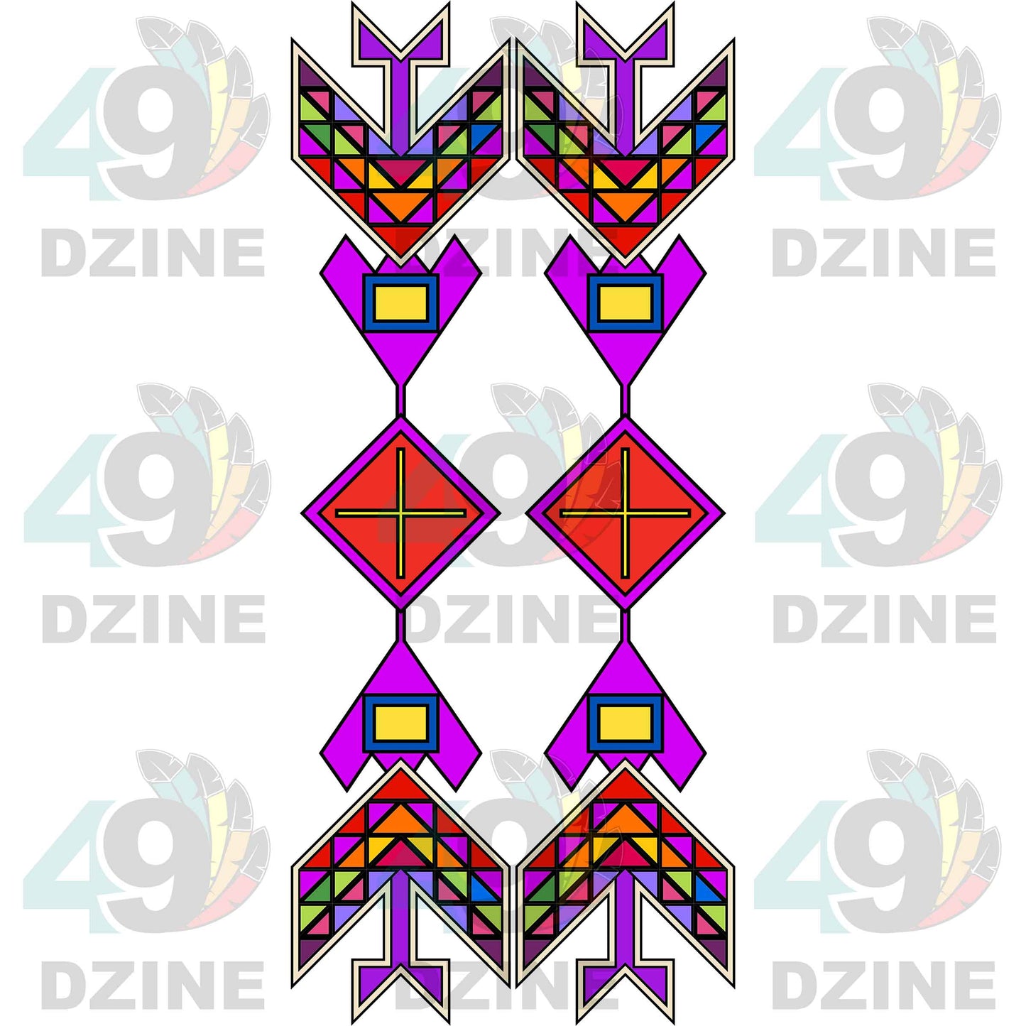 Fancy Dancer 11 Geometric