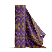 Load image into Gallery viewer, Fire Feather Purple Fabric
