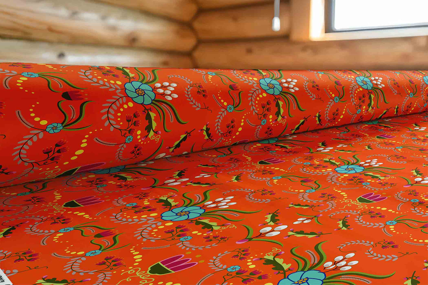 First Bloom Carrots Fabric