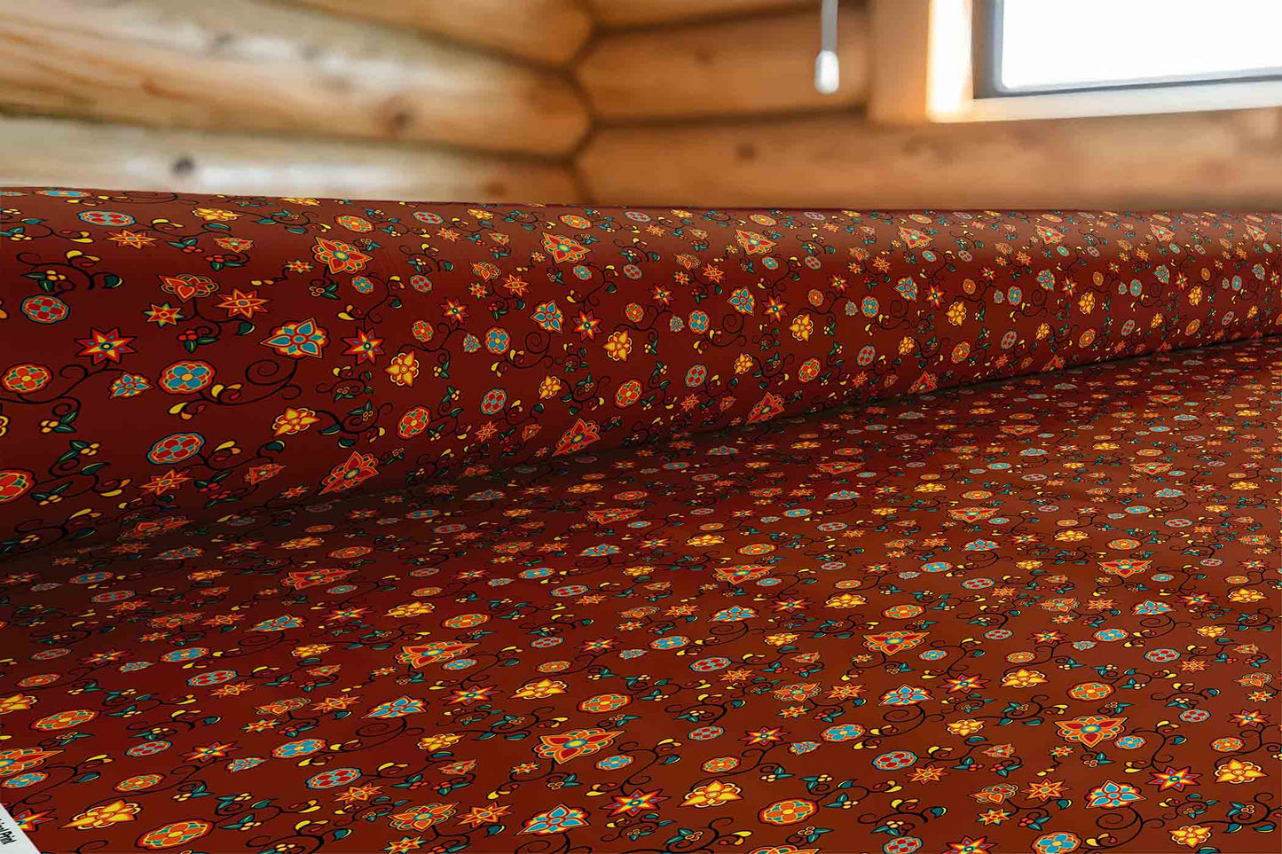 Fire Bloom Shade Fabric