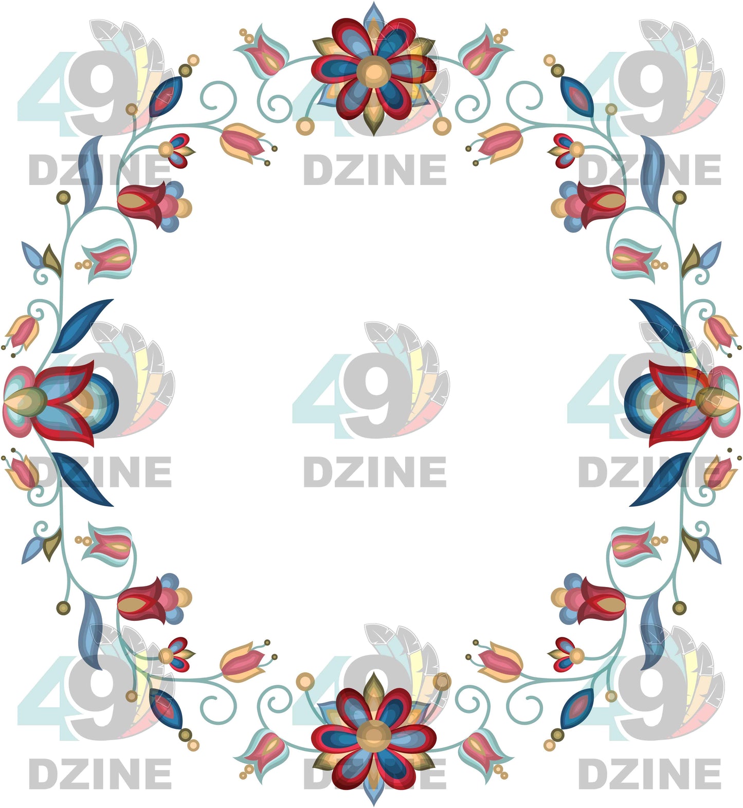 Frozen Petal Cascade Hat