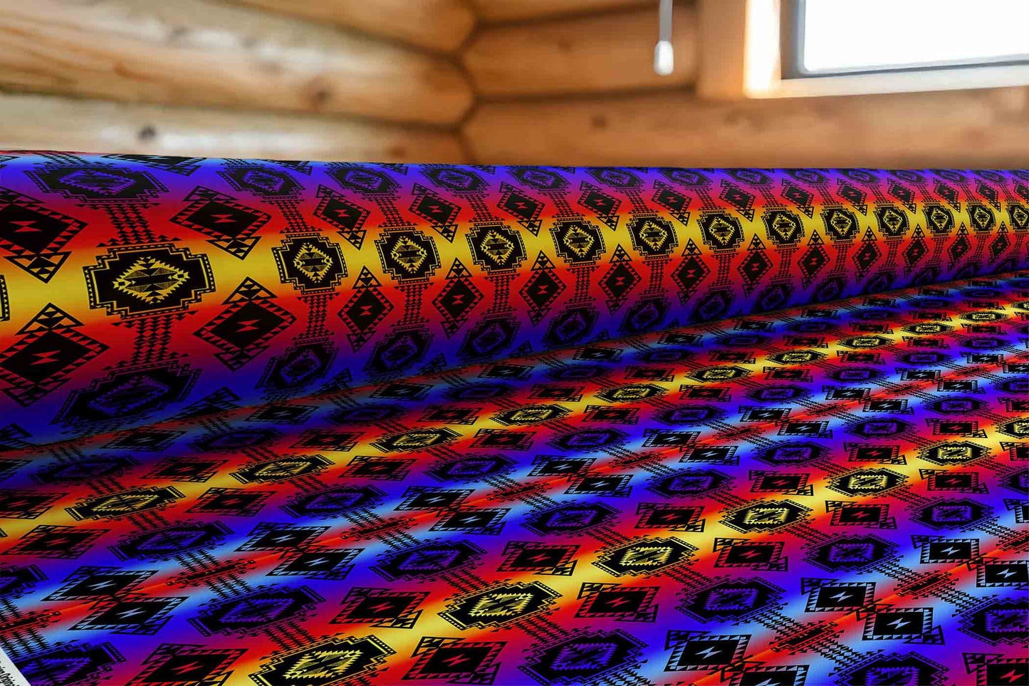 Gathering Sunset Fabric