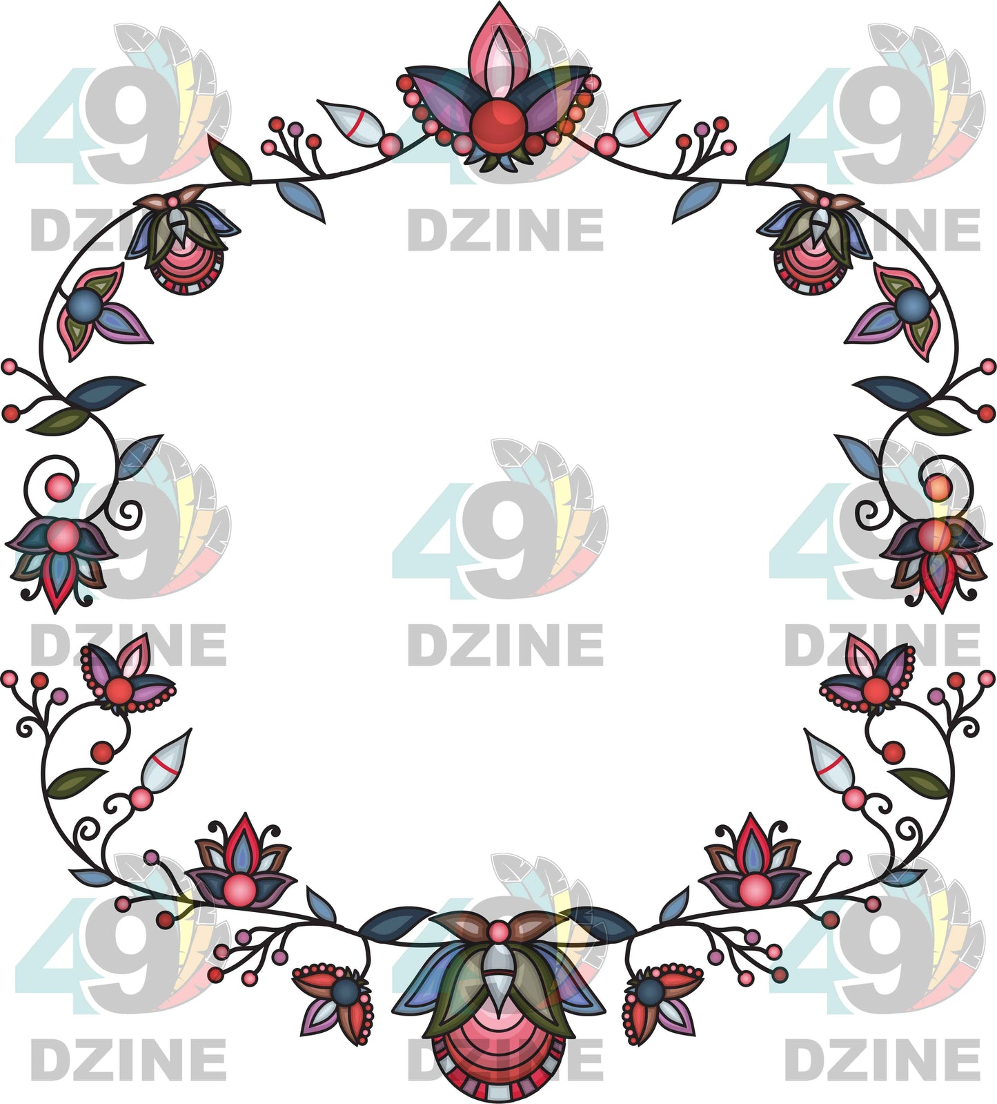 Glacial Gardenia Hat Transfer