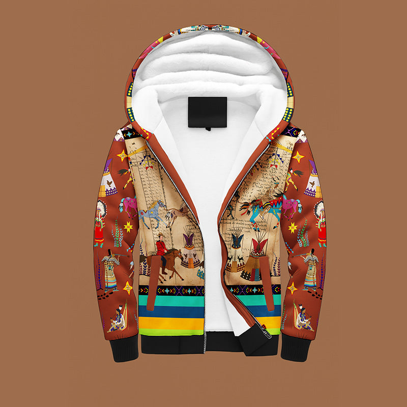 Horse Raid Sherpa Hoodie