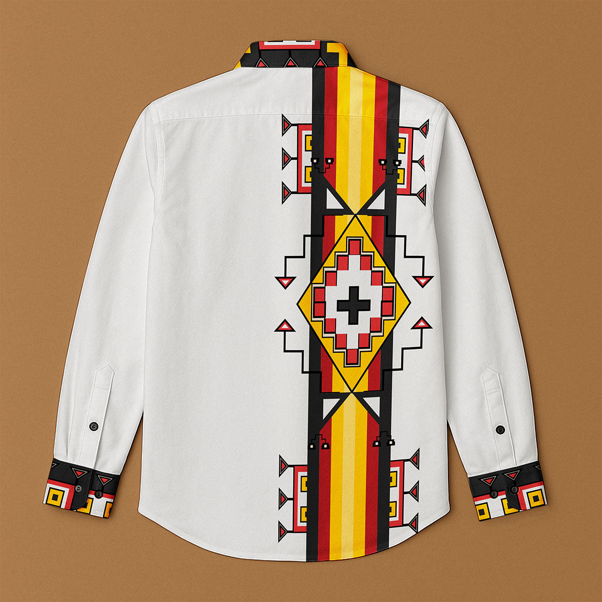 Shield Keeper Men's Casual Dress Shirt