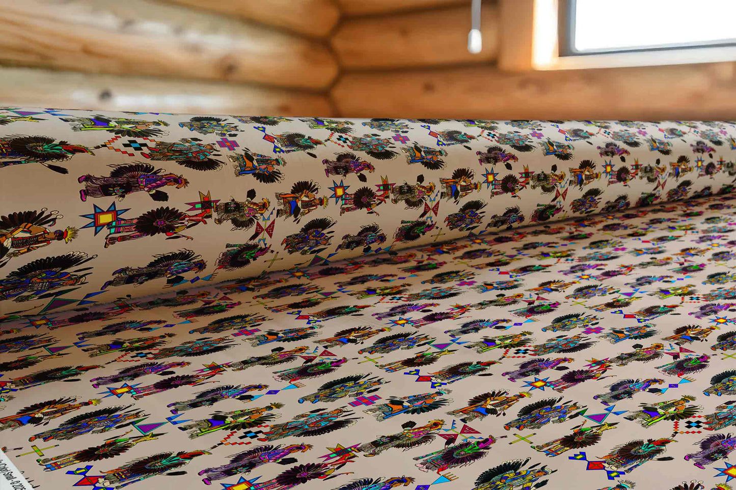 Men's Tradish Dancers Muslin Small Fabric