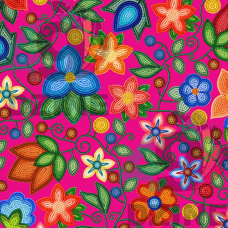 Morning Harmony Pink Fabric
