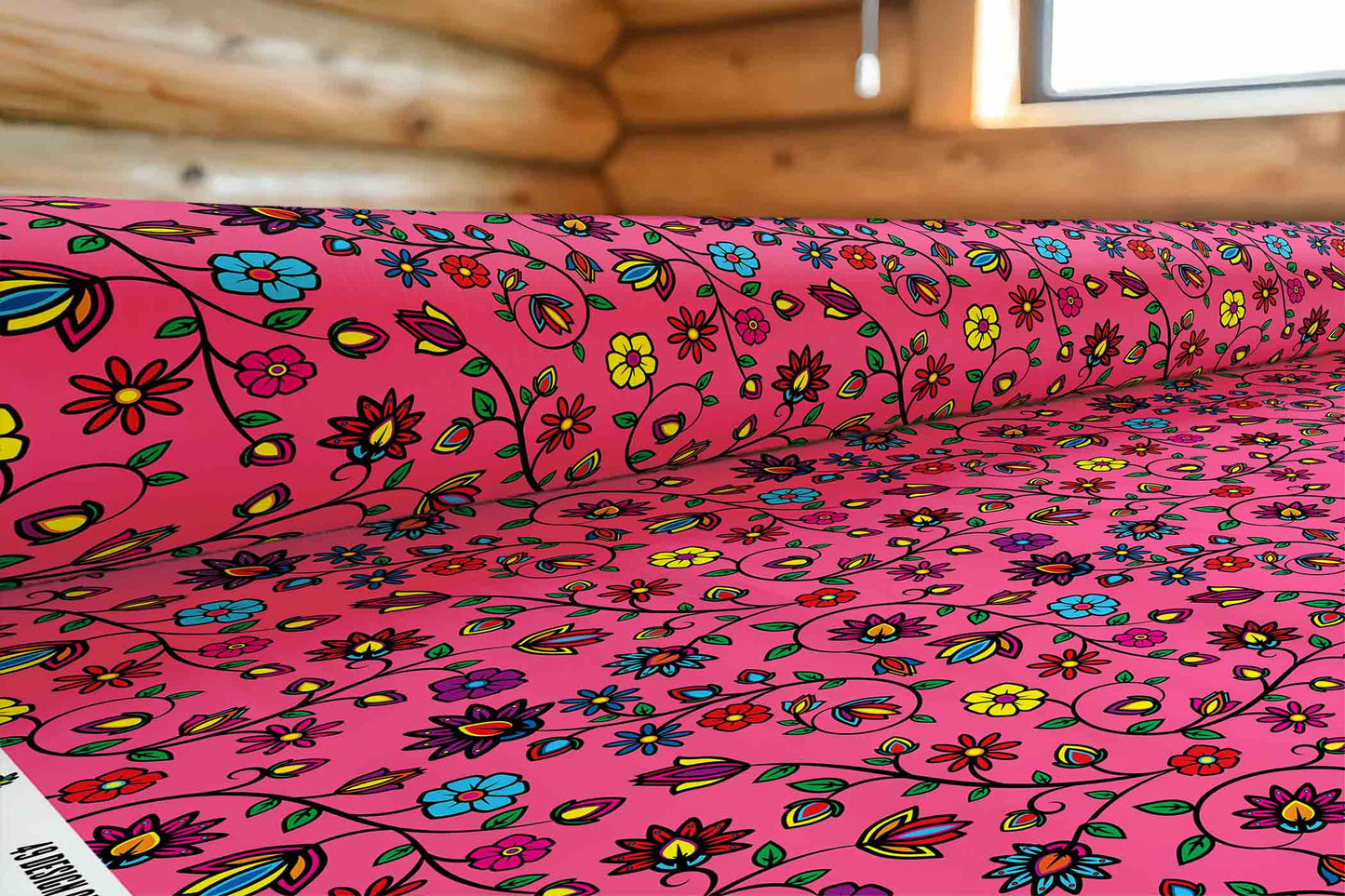 Nature's Nexus Blush Fabric