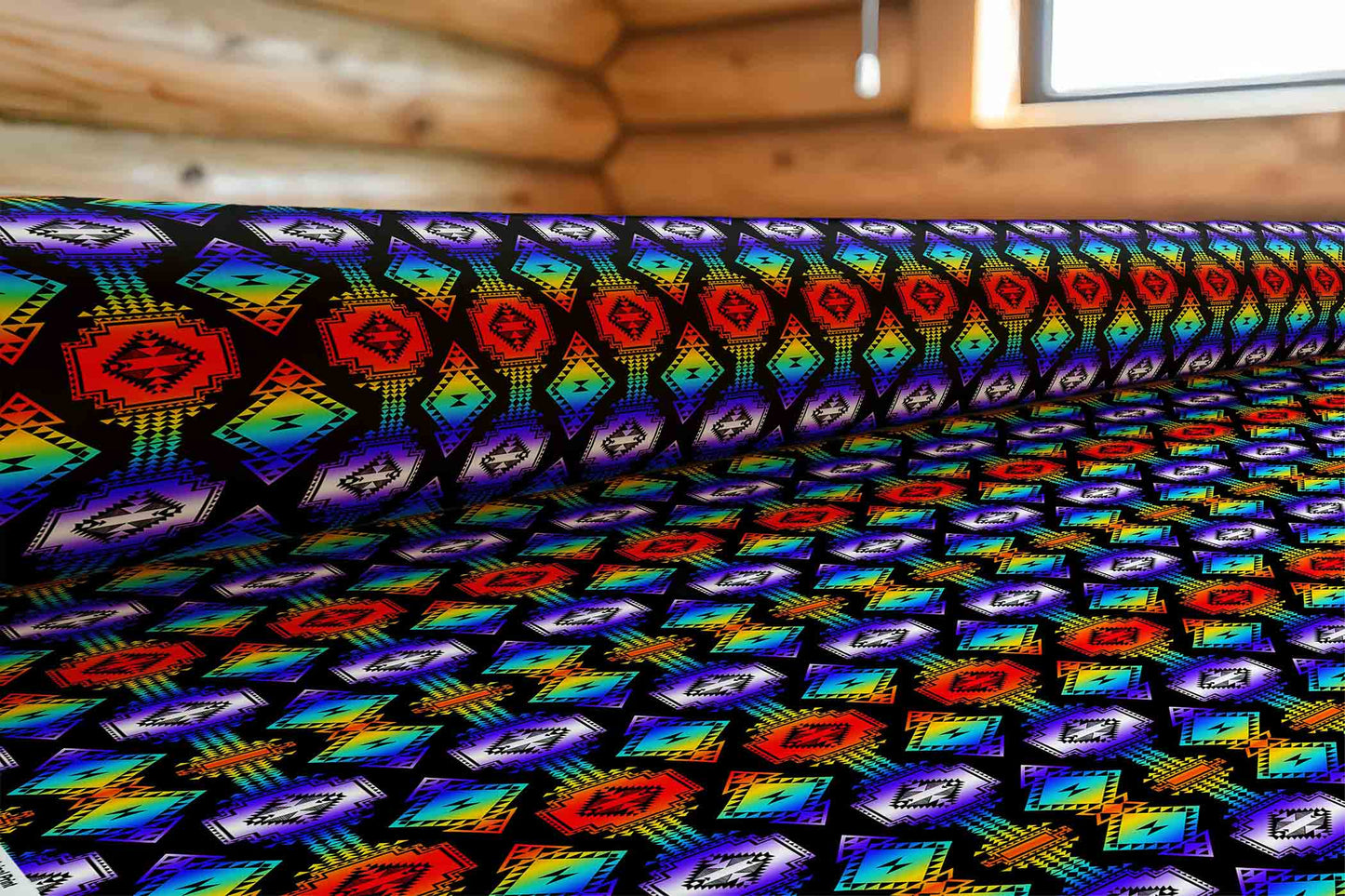 Rainbow Gathering Fabric