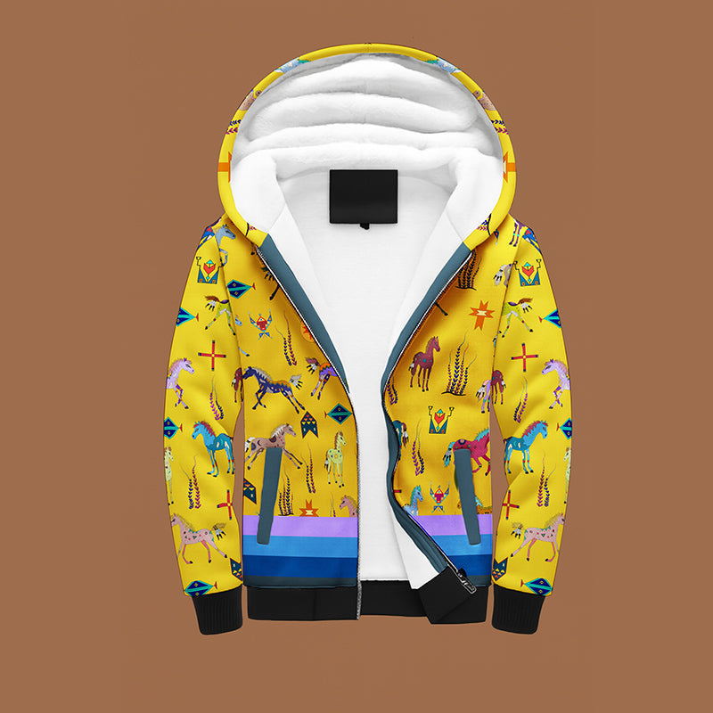 Sacred Horses Sherpa Hoodie