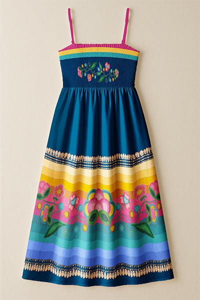 Skyberry Serenade Smock Top Dress