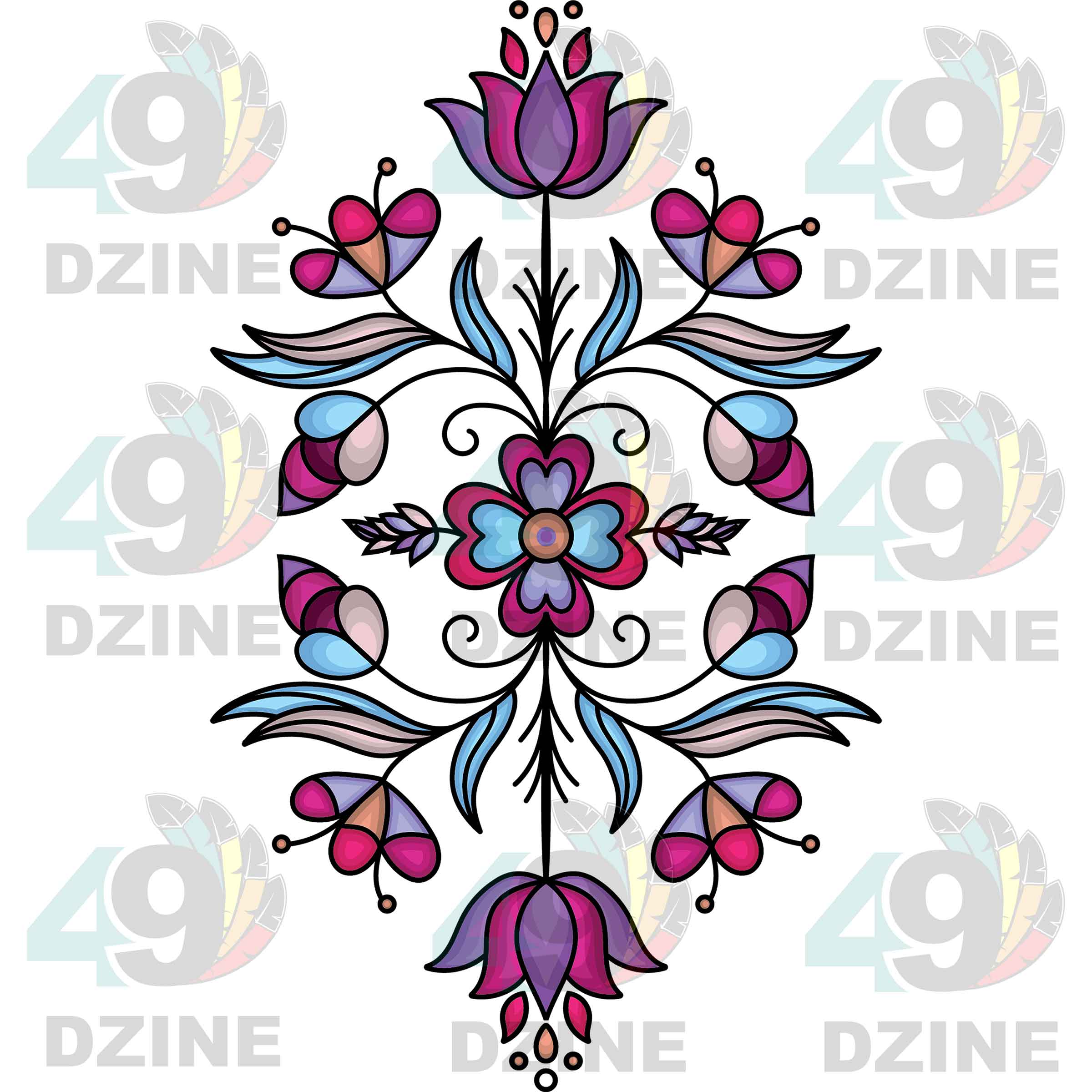 Snowdrop Serenade Hat Transfer main image 0