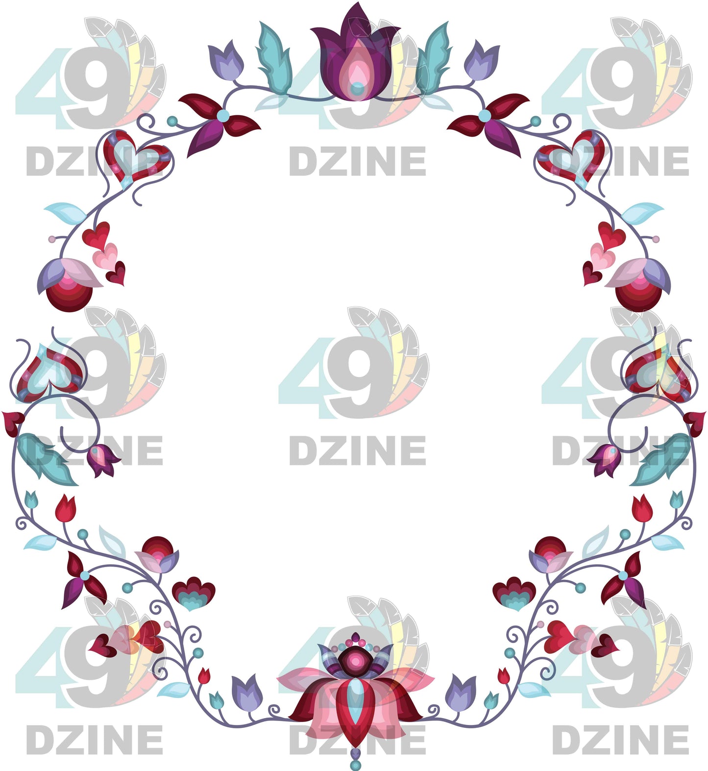 Snowlit Petal Dreams Hat