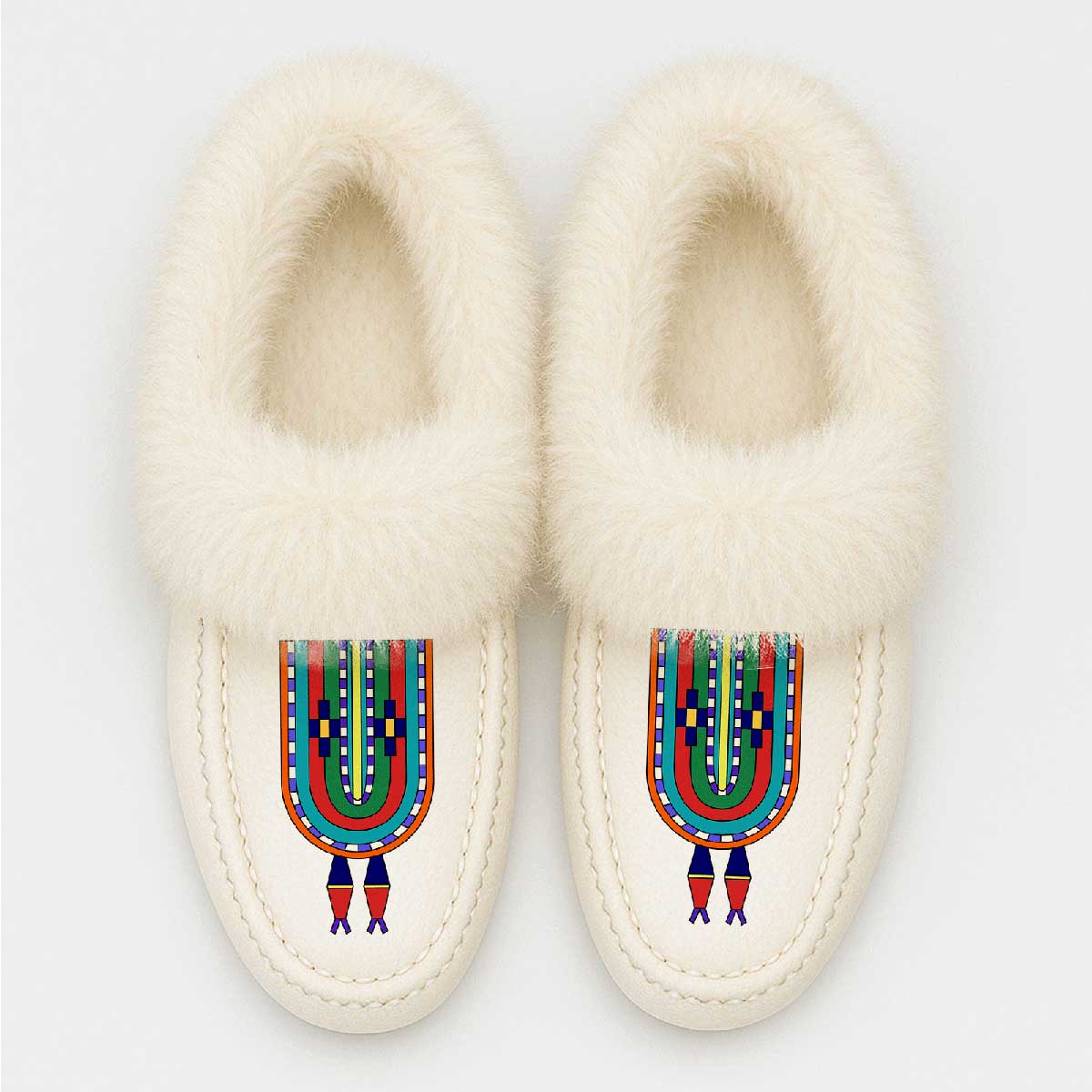 River Hold Fur Moccasin