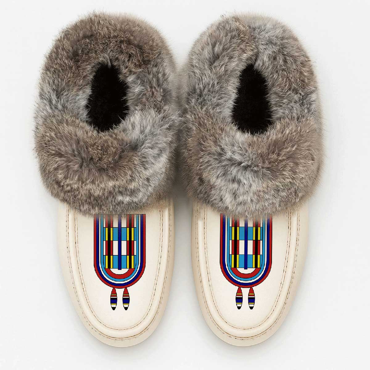 Prairie Signal Fur Moccasin