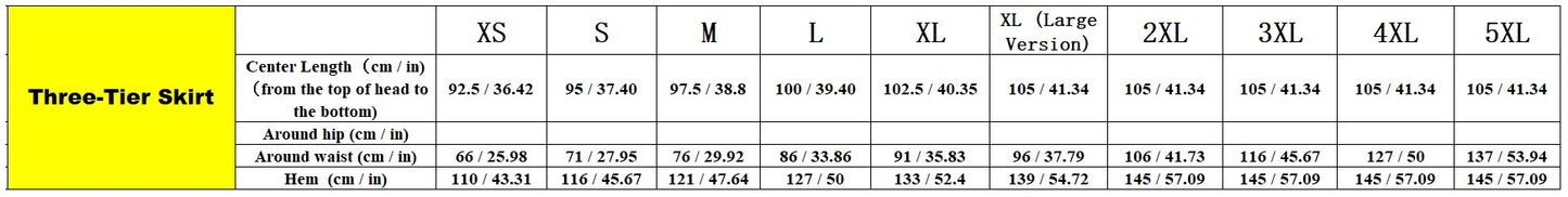 Flames of Heritage Geometric Three Tier Skirt