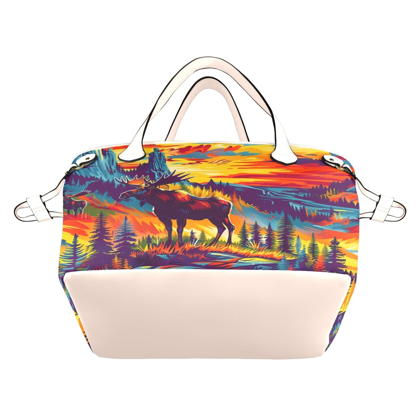 Mighty Moose Clover Canvas Tote Bag