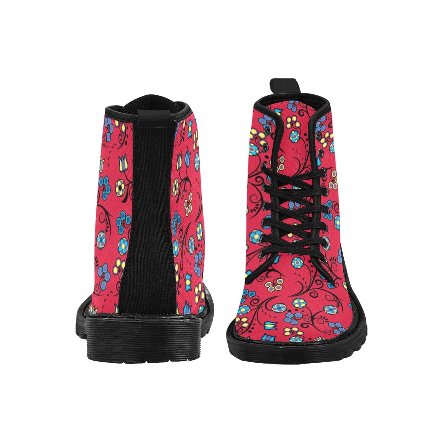 Blue Trio Cardinal Boots