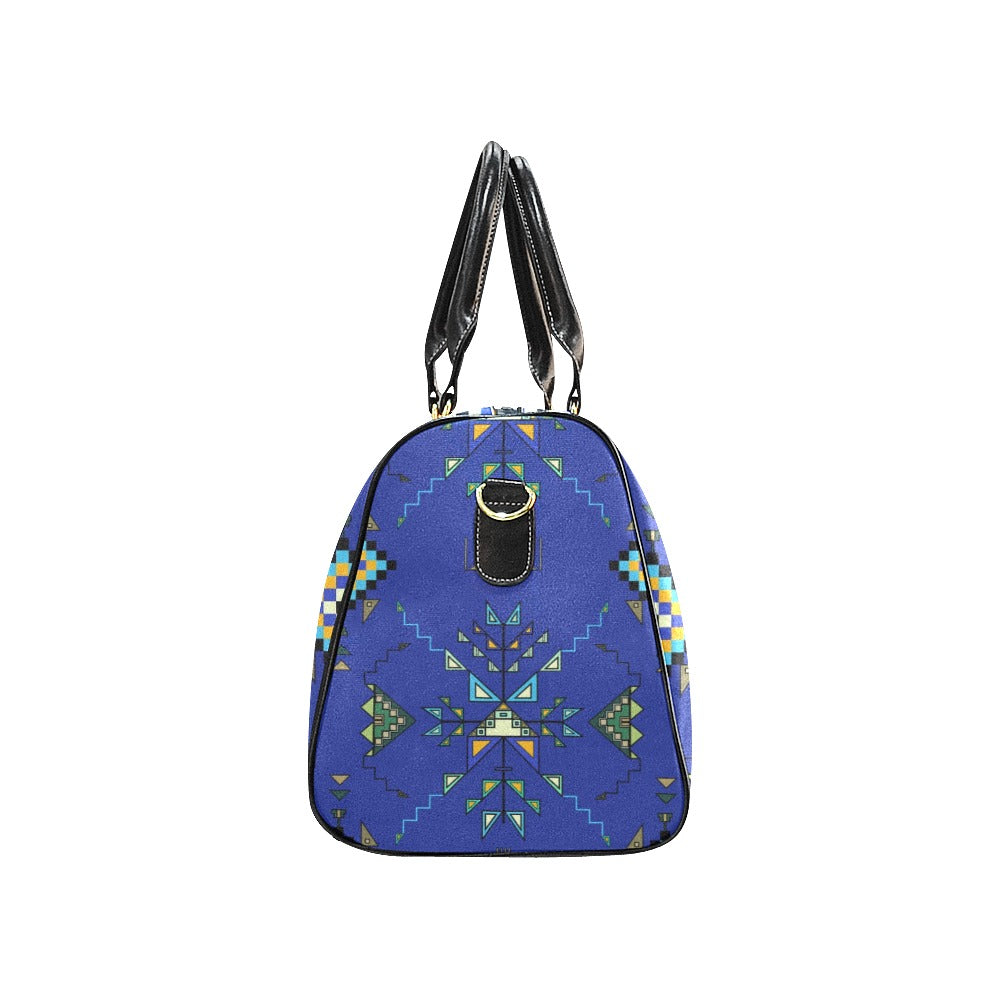 Bear Shield Dark Blue Small Travel Bag